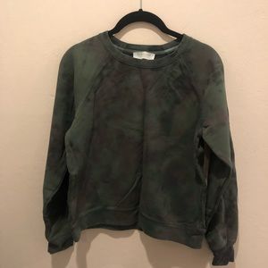 Tie dyed Everlane sweatshirt